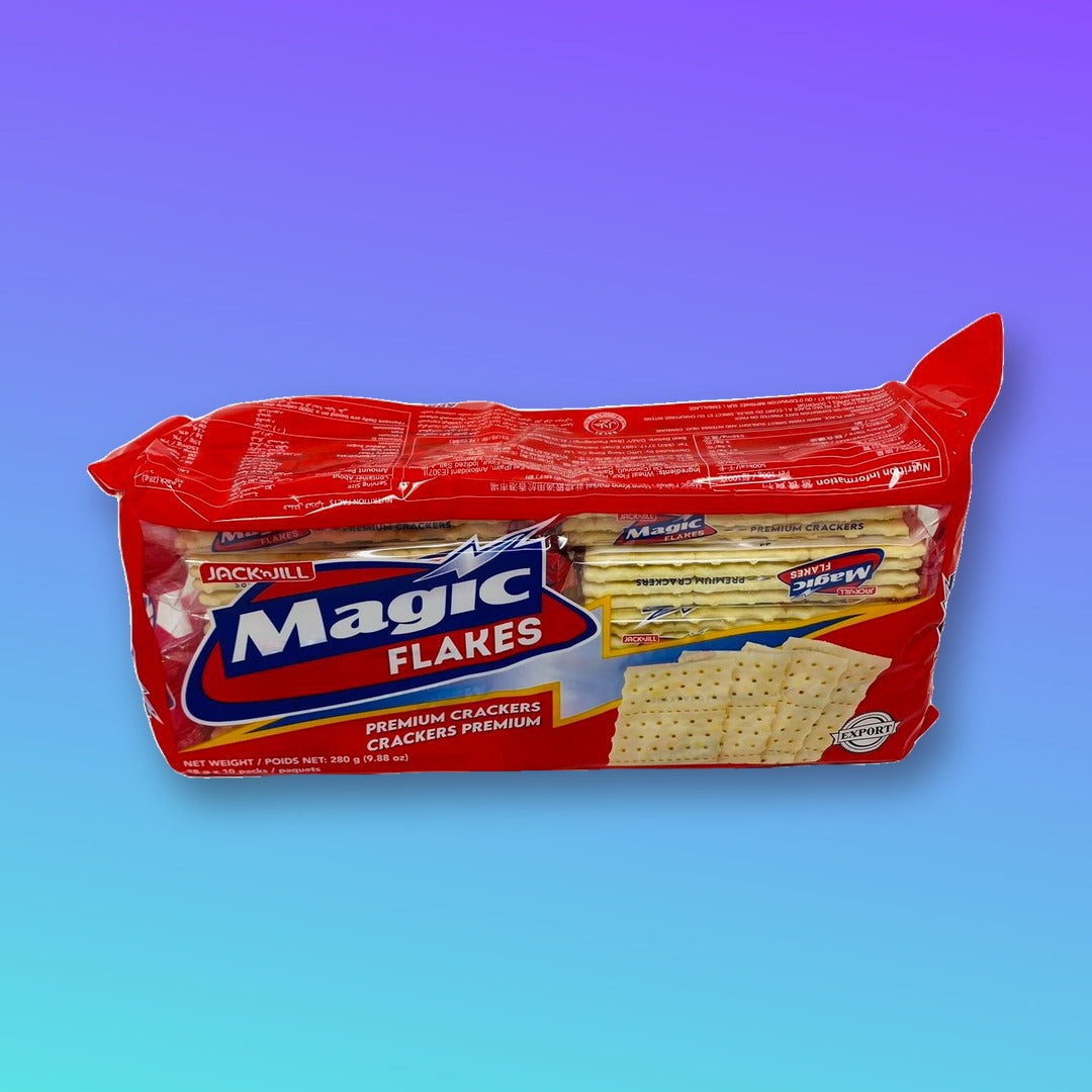 Jack 'n Jill Magic Flakes Premium Crackers 10 x 28g