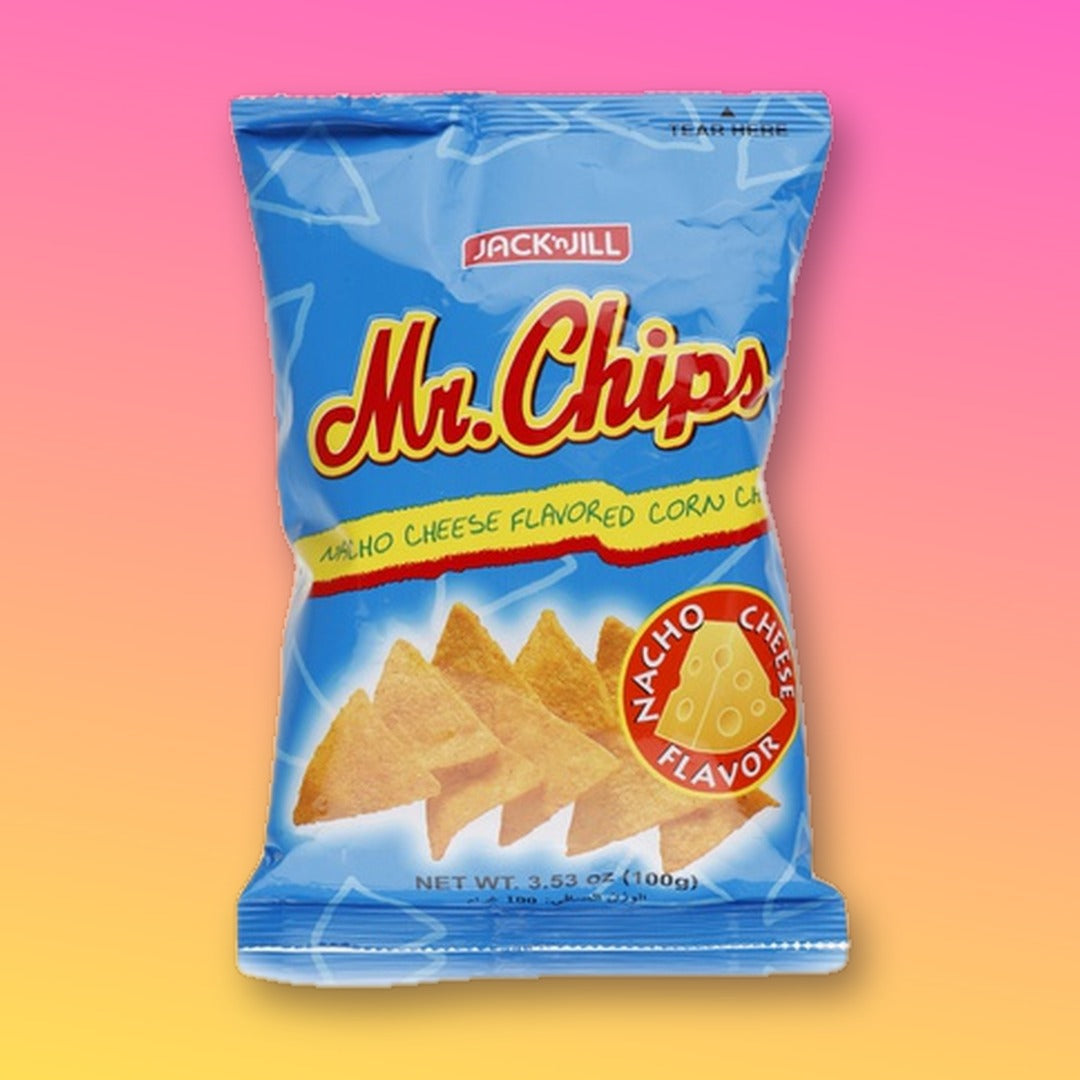 Jack 'n Jill Mr Chips Nacho Cheese Flavoured Corn Chips 100g
