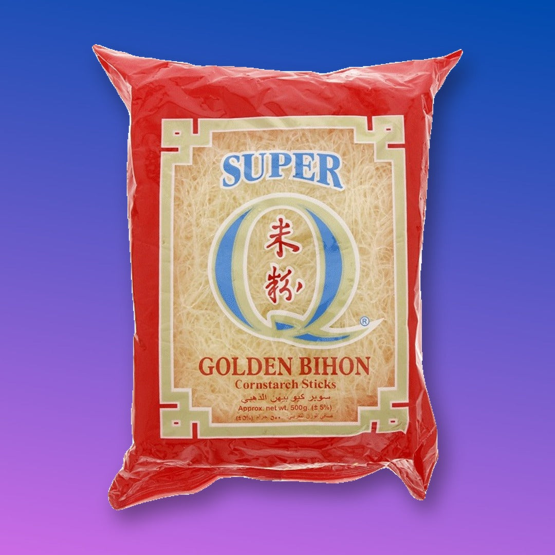 Super Q Golden Bihon Cornstarch Sticks 500g