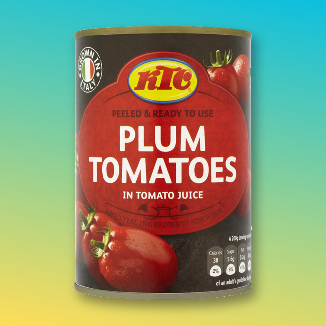 KTC Italian Peeled Plum Tomatoes in Tomato Juice 400g