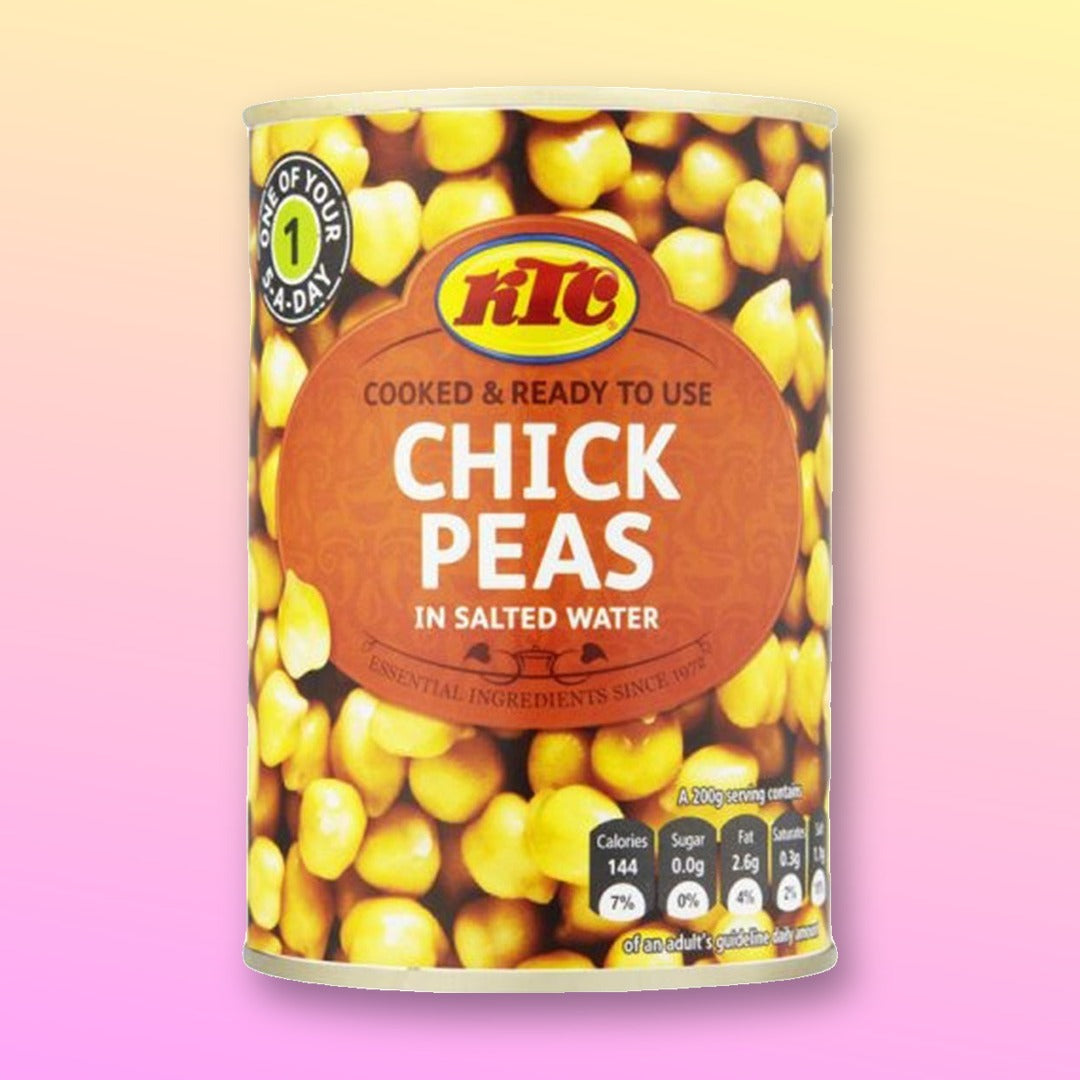 KTC Chick Peas in Salted Water 400g