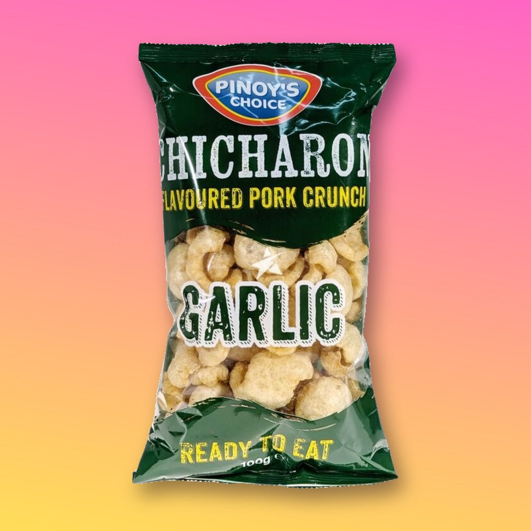 Pinoy’s Choice Chicharon Pork Crunch Garlic 100g
