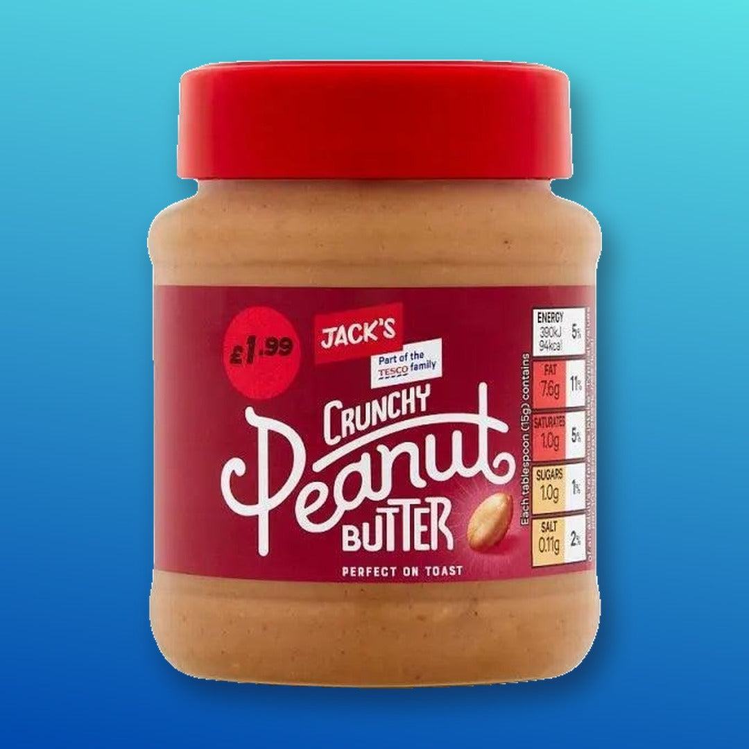 Jack’s Crunchy Peanut Butter 340g