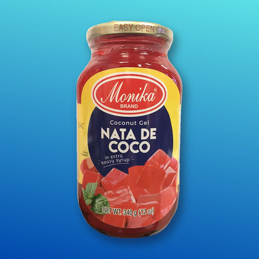 Monika Red Coconut Gel (Nata de Coco) 340g