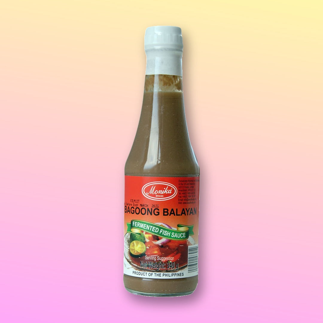 Monika Bagoong Balayan Fermented Fish Sauce 340g
