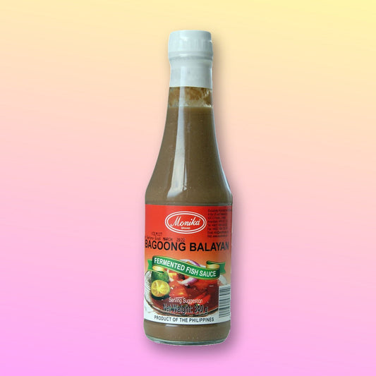 Monika Bagoong Balayan Fermented Fish Sauce 340g