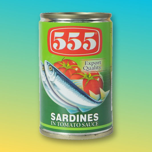 555 Sardines Green in Tomato Sauce 155g