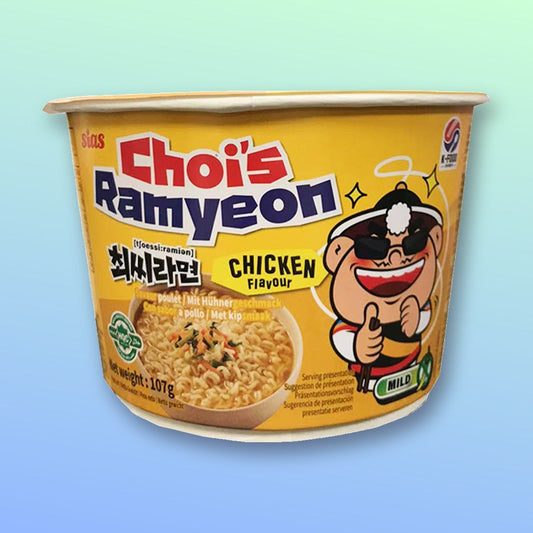 Chois Ramyeon Chicken Flavour 107g Bowl