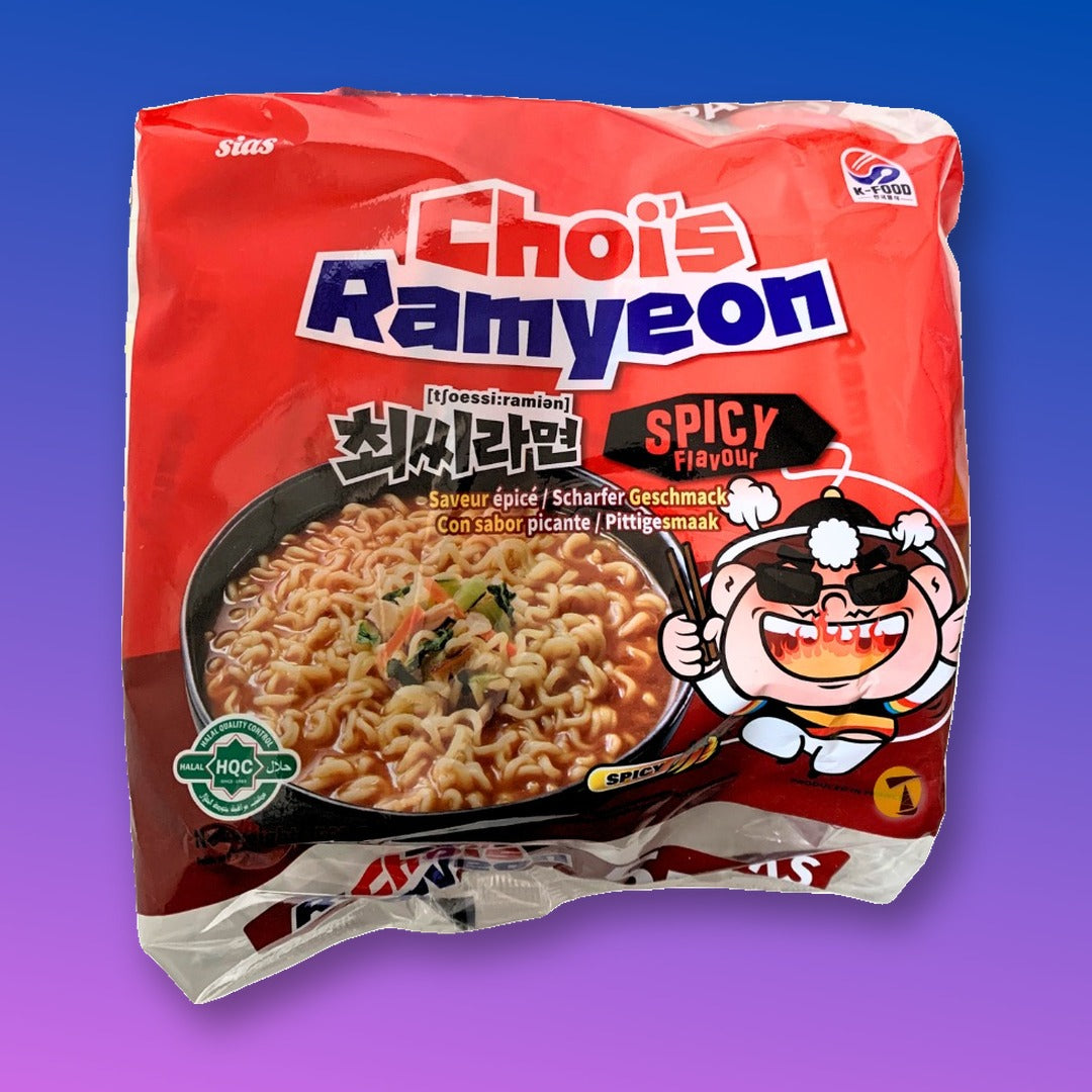 Choi's Ramyeon Spicy Flavour Noodles 112.5g
