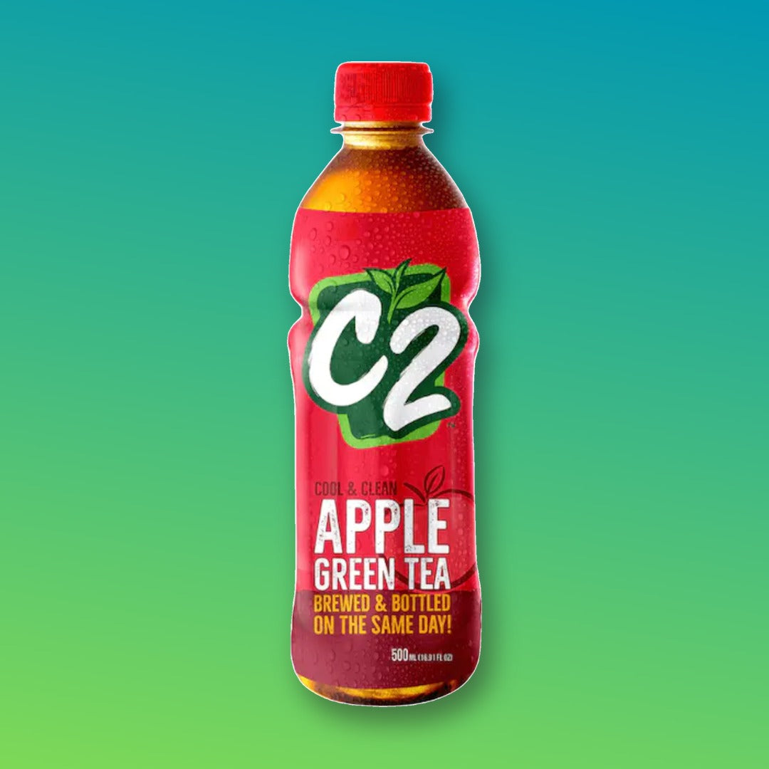 C2 Cool & Clean Apple Green Tea 500ml