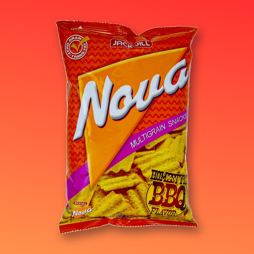 Jack 'n Jill Nova Homestyle BBQ Multigrain Snacks 78g