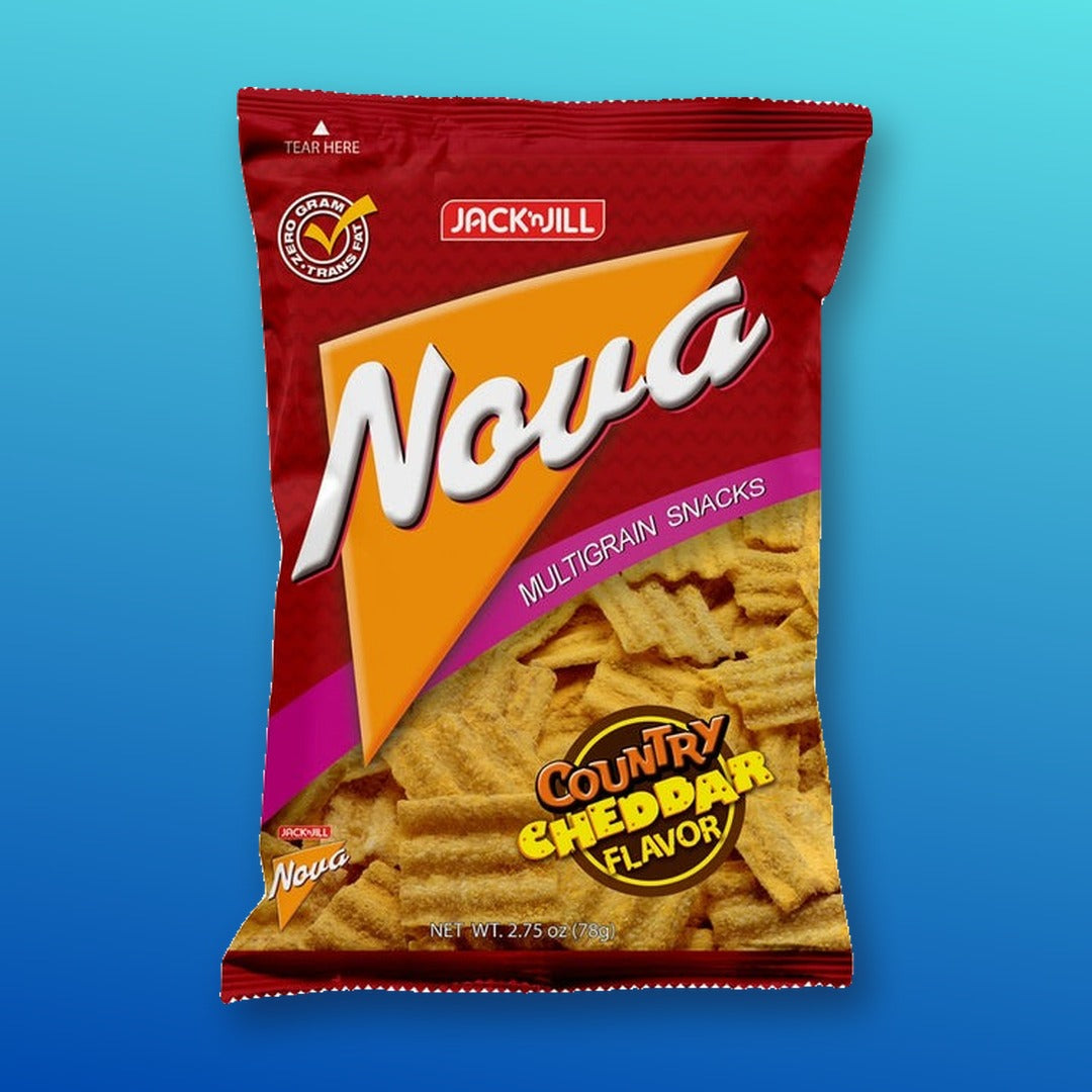 Jack 'n Jill Nova Country Cheddar Multigrain Snacks 78g