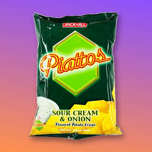 Jack 'n Jill Piattos Sour Cream & Onion 85g