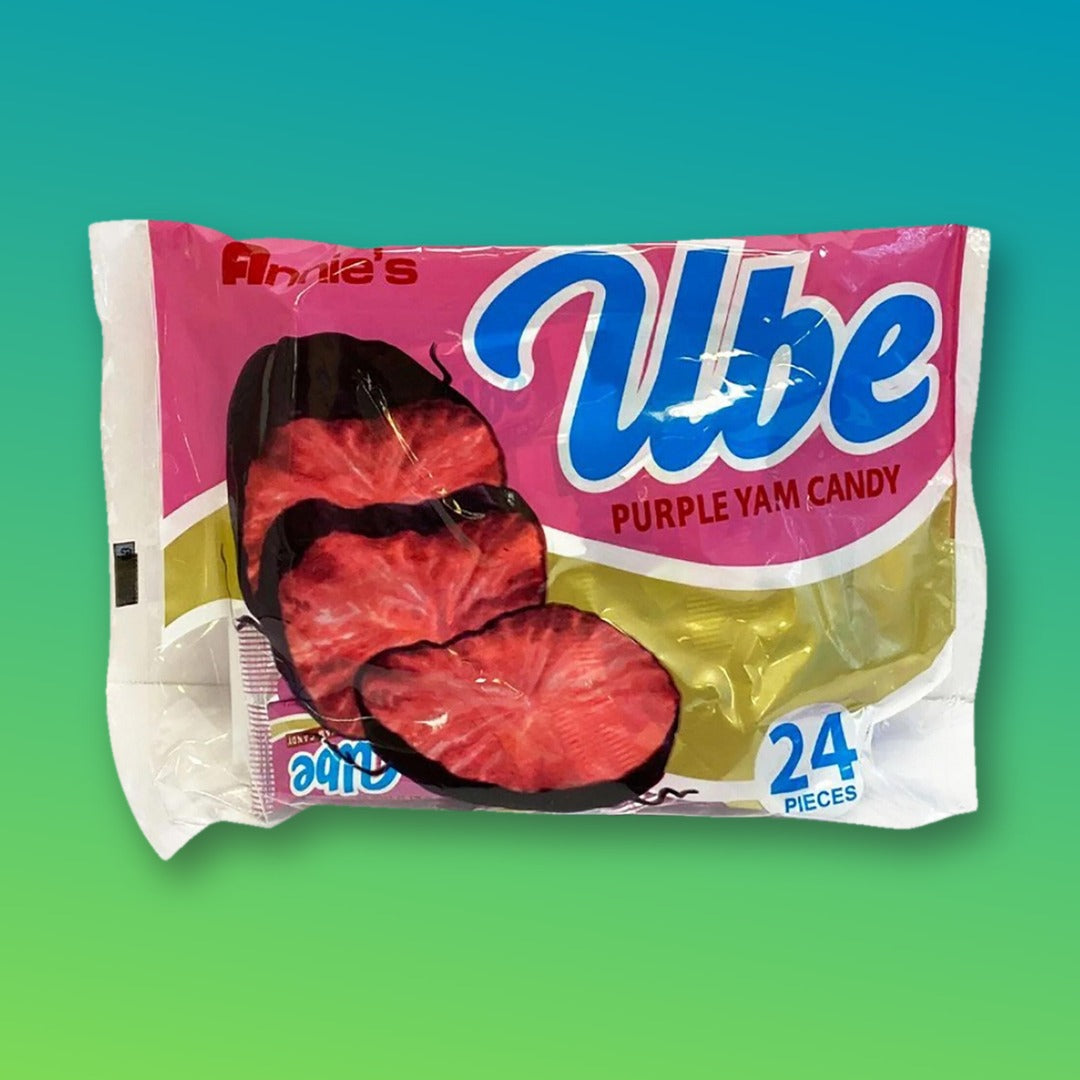 Annie's Ube (Purple Yam) Candy 145g (24 Pieces)