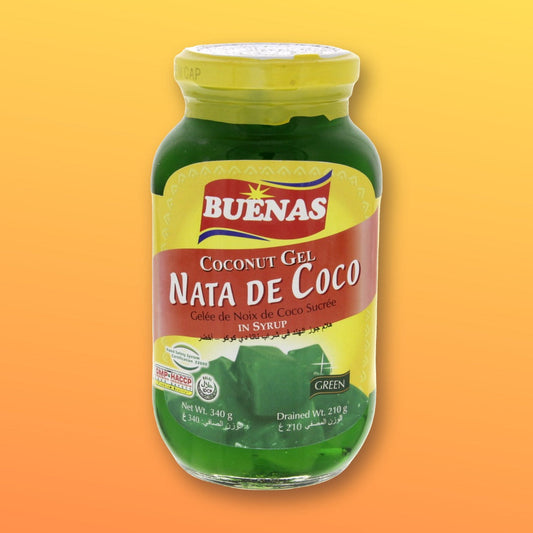 Buenas Green Nata de Coco (Coconut Gel) 340g