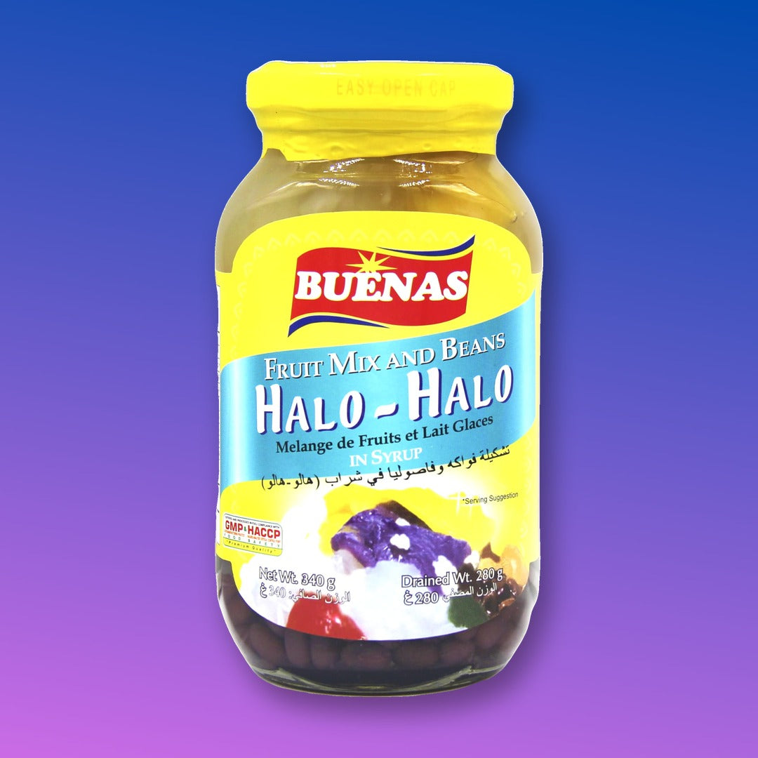 Buenas Fruit Mix and Beans Halo-Halo 340g