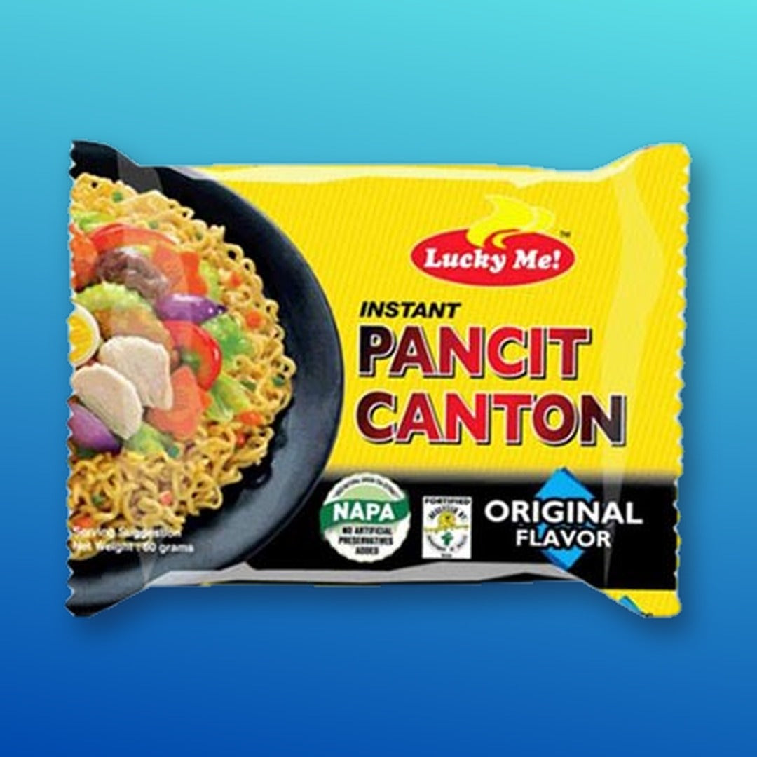 Lucky Me! Pancit Canton Original Instant Stir-Fry Noodles 60g