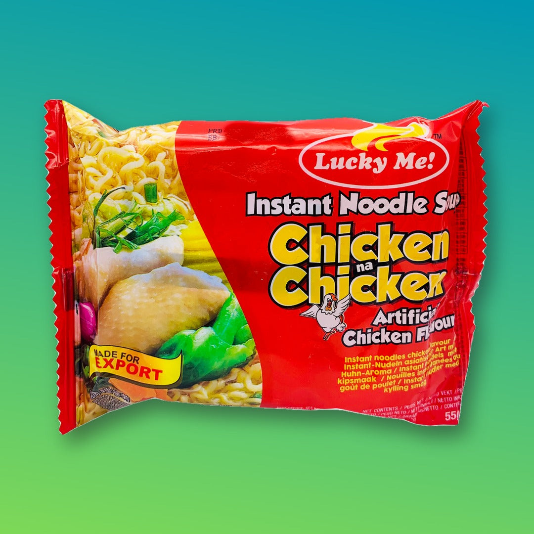 Lucky Me! Chicken na Chicken Instant Mami Noodle Soup 6 x 55g