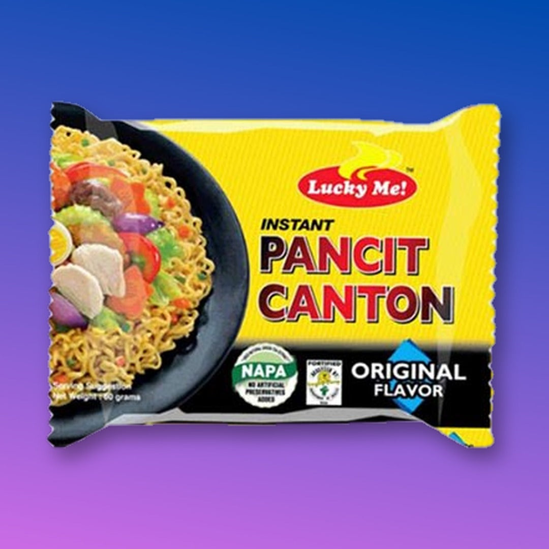Lucky Me! Pancit Canton Original Instant Stir-Fry Noodles 6 x 60g