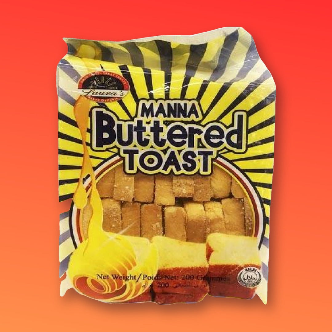 Laura's Manna Buttered Toast 200g
