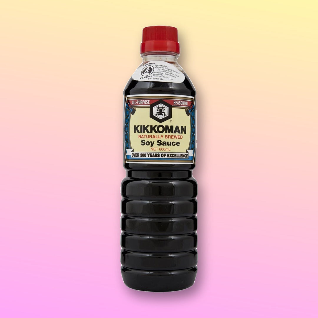 Kikkoman Naturally Brewed Soy Sauce 600ml