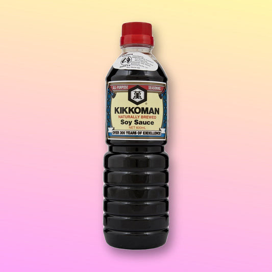 Kikkoman Naturally Brewed Soy Sauce 600ml