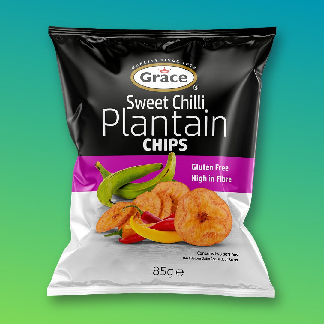 Grace Sweet Chilli Plantain Chips 85g