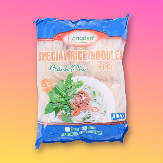Longdan Special Rice Noodles (Banh Pho) 400g