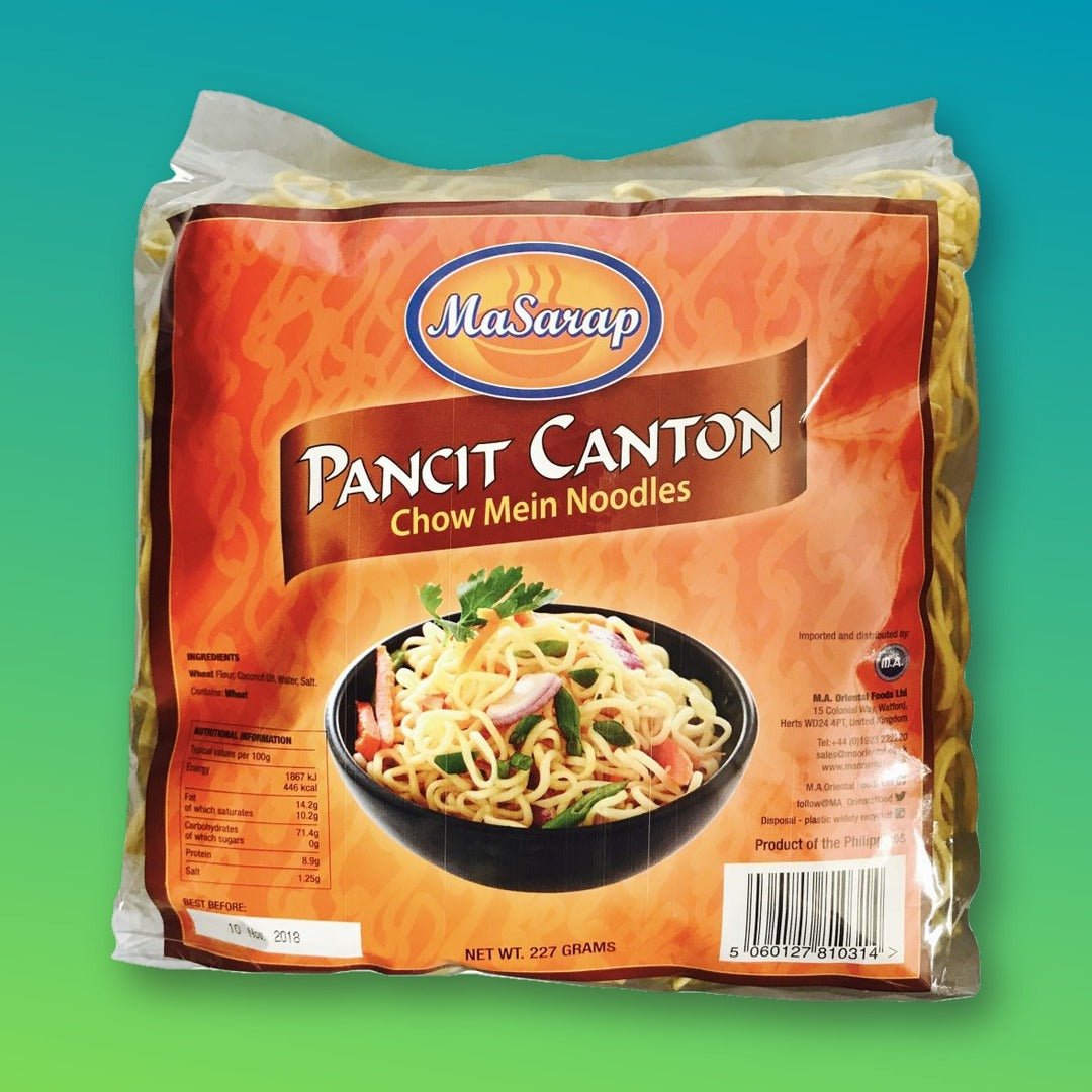 Masarap Pancit Canton (Chow Mein Noodles) 227g