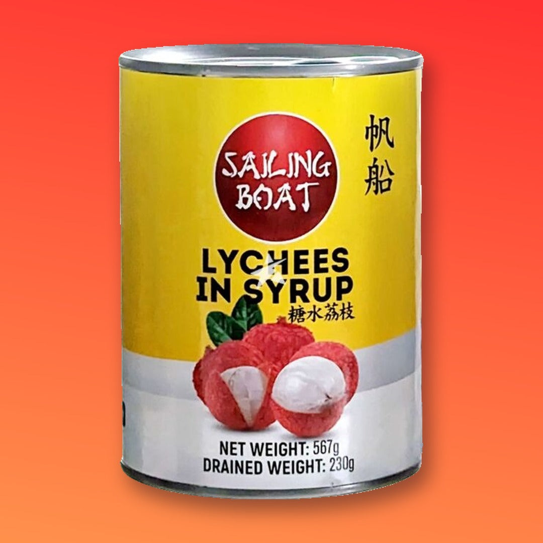 Sailing Boat Lychees in Light Syrup 567g
