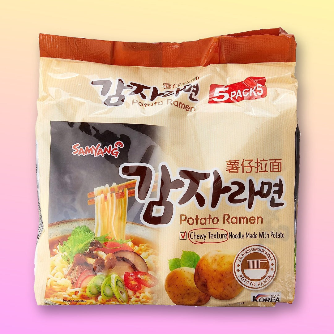 Samyang Potato Ramen Noodles 5x120g Multipack
