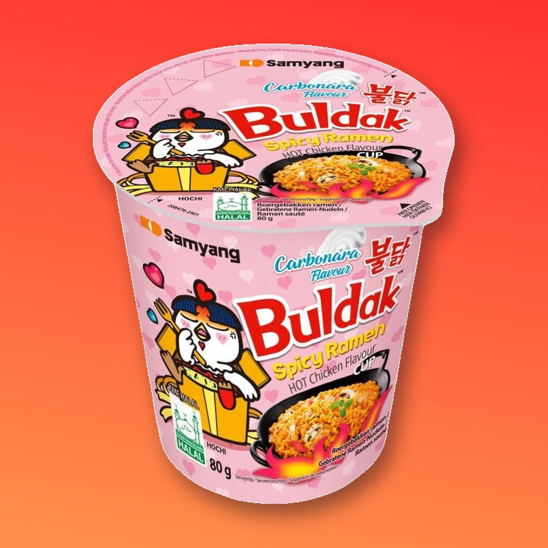 Samyang Buldak Carbonara Hot Chicken Ramen 5 x 130g
