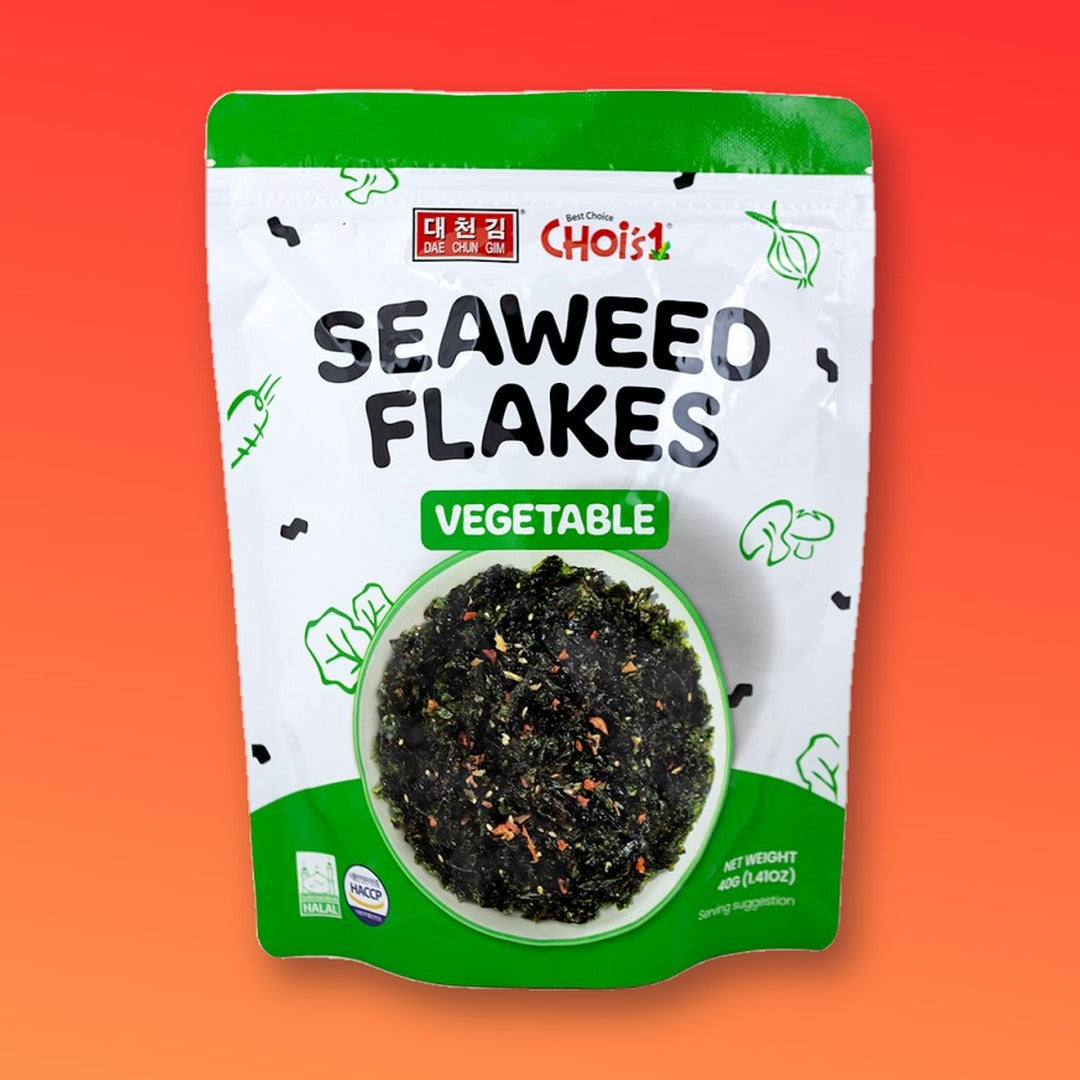 Daechun Seasoned Seaweed Flakes Vegetable Flavour 40g