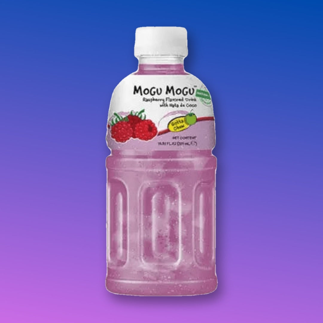 Mogu Mogu Raspberry Juice Drink with Nata de Coco 320ml