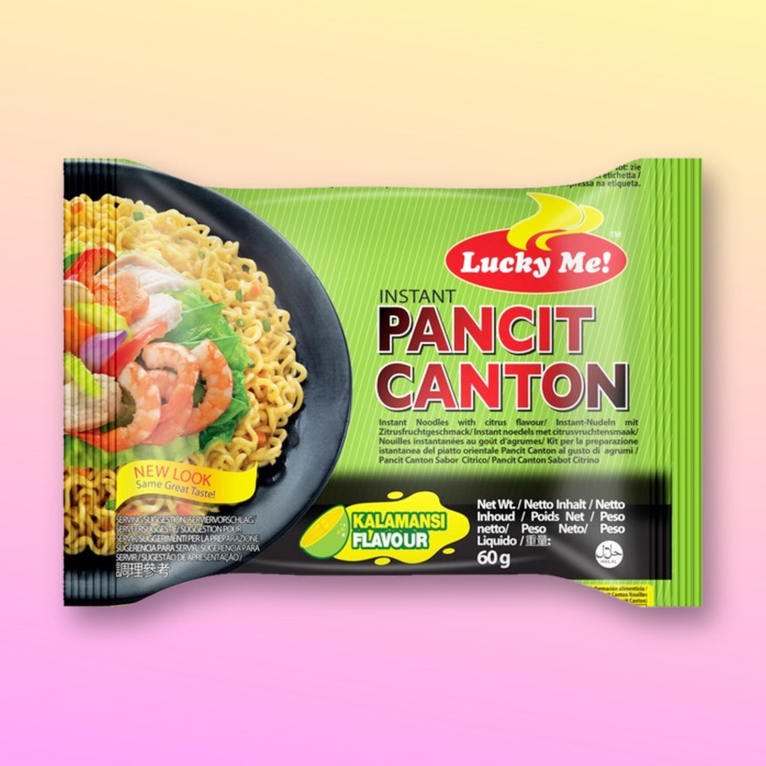 Lucky Me! Pancit Canton Kalamansi Instant Stir-Fry Noodles 60g