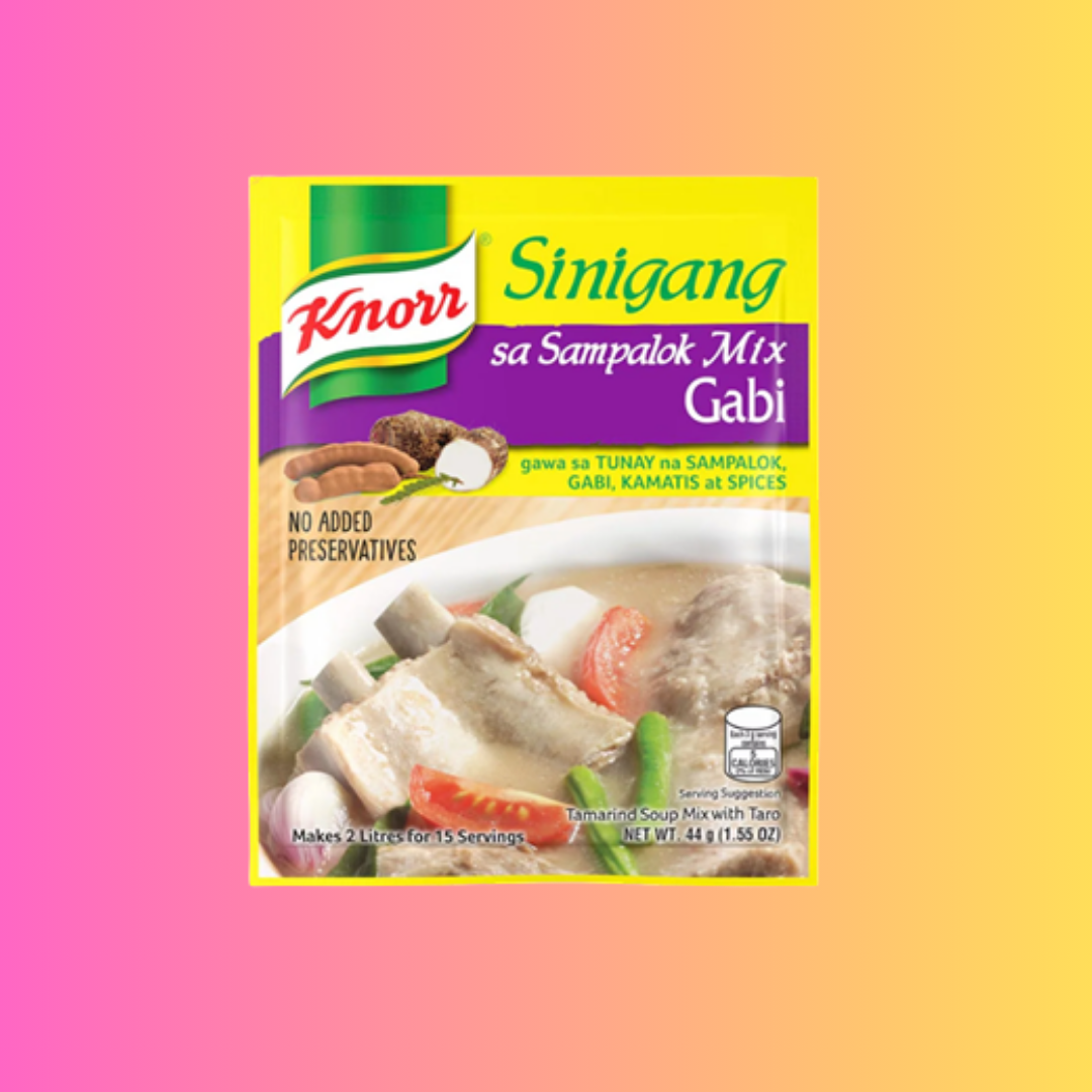 Knorr Sinigang na may Gabi