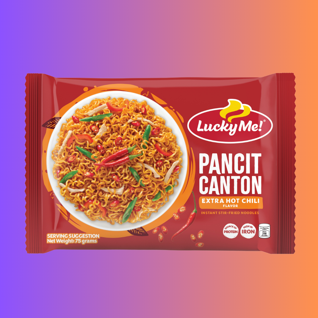 Lucky Me! Pancit Canton Hot Chilli