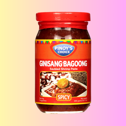 Pinoy’s Ginisang Bagoong Spicy – Sauteed Shrimp Paste 250g