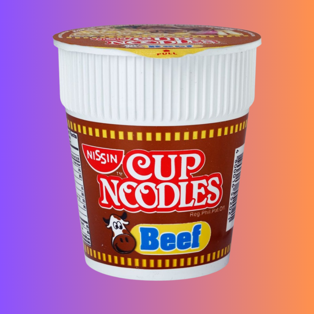 Nissin Cup Noodle Beef Flavour