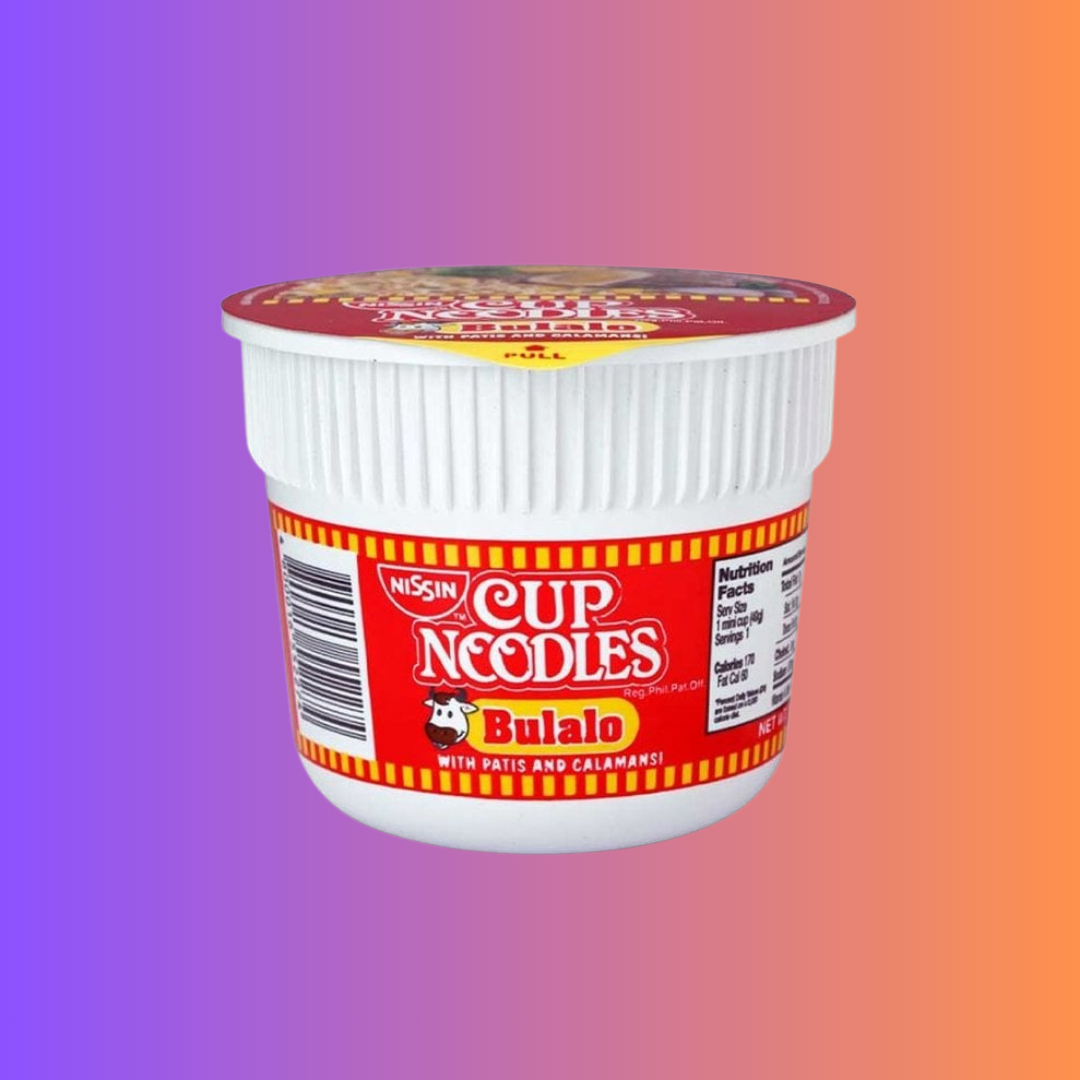 Nissin Cup Mini Noodles Bulalo 40g
