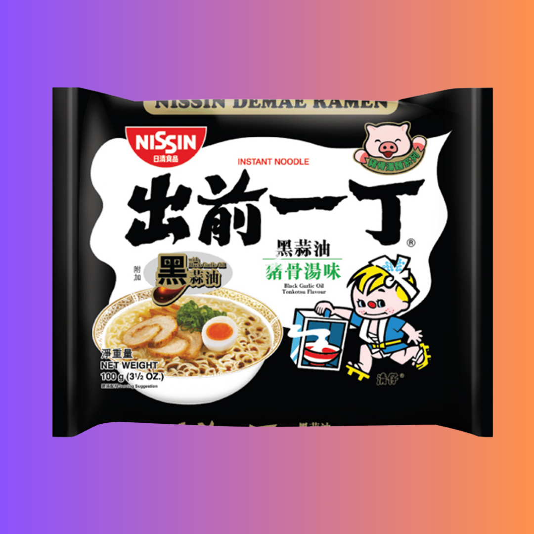 Nissin Damae Ramen Black Garlic Oil